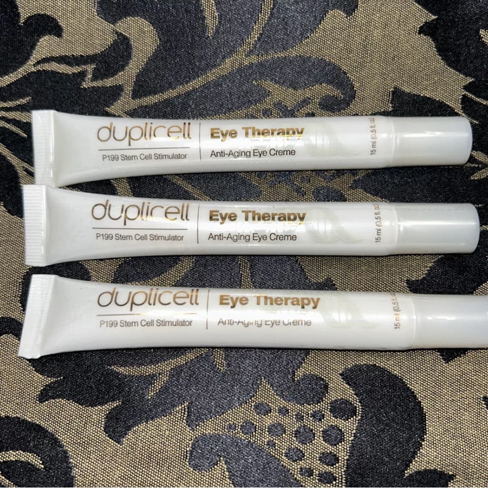3x Duplicell P199 Eye Therapy Anti-Aging Cream Stem Cell Stimulator 0.5 oz NEW